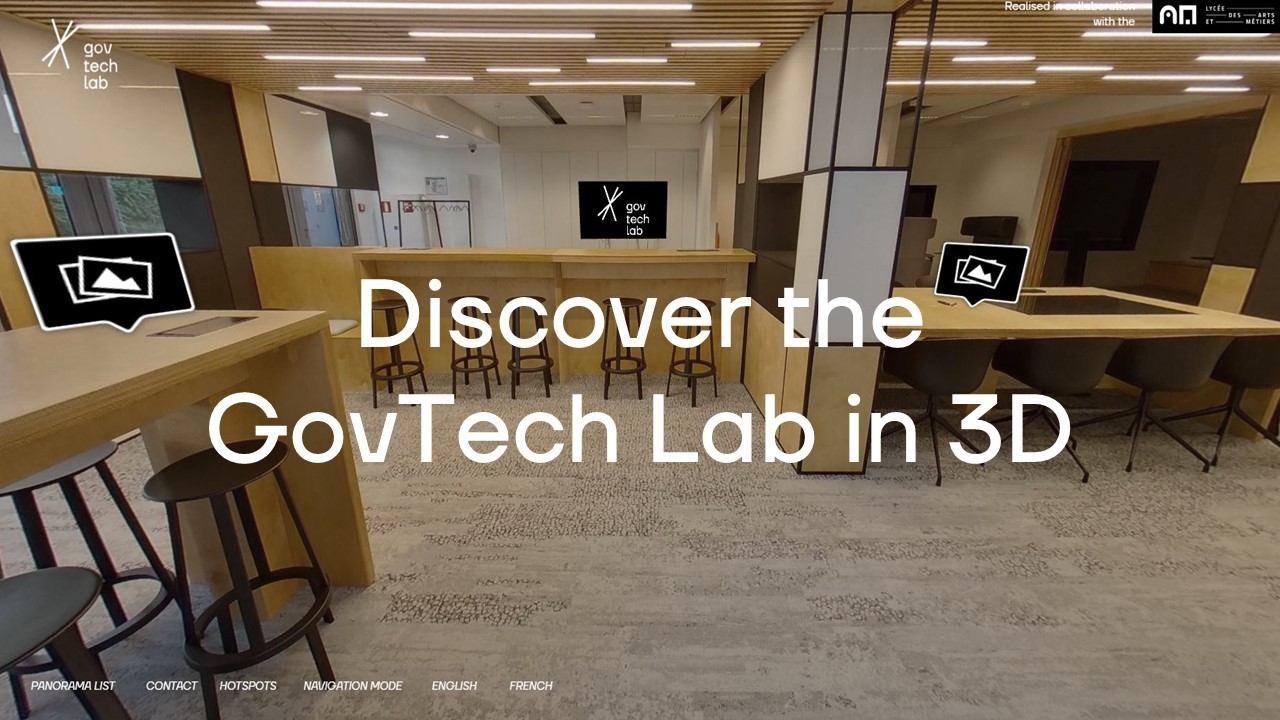 GovTech Lab 3D Tour - New window